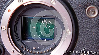 Camera Dust In Sensor