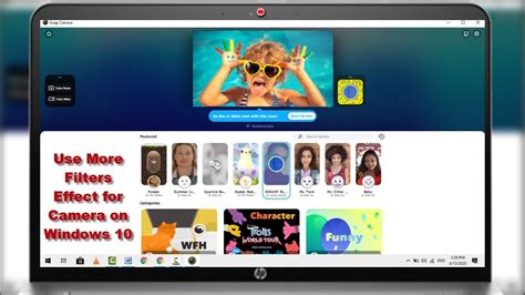Camera Filter Windows