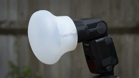 Camera Flash Diffuser Difference