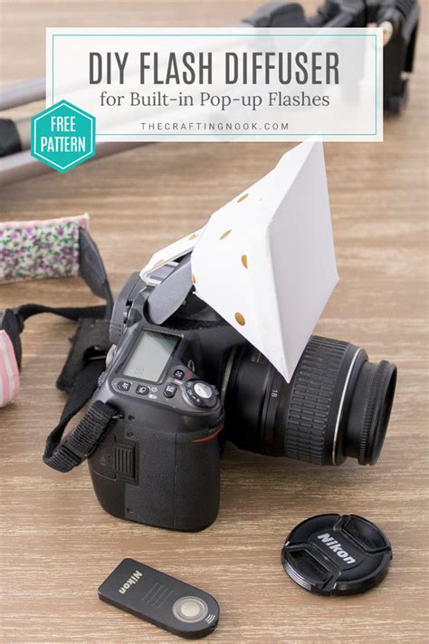 Camera Flash Diffuser Diy