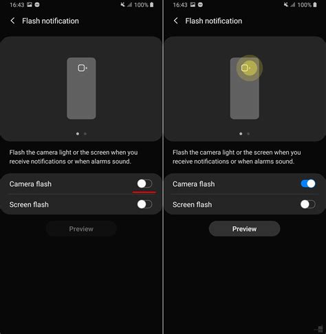 Camera Flash Light On Android