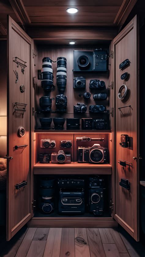 Camera Gear Cabinet