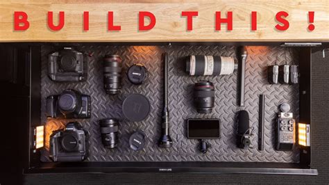 Camera Gear Storage Solutions