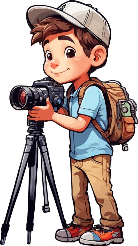 Camera Guy Cartoon