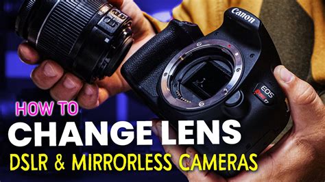 Camera Lens Change