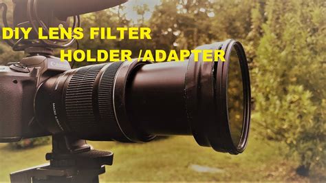 Camera Lens Filter Holder