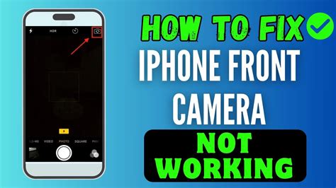 Camera Not Working Apple Iphone