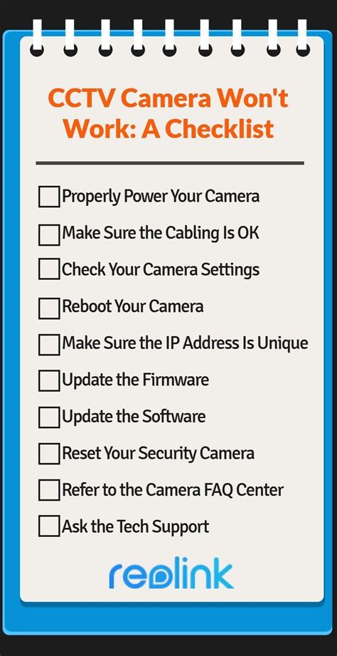 camera not working troubleshooting steps
