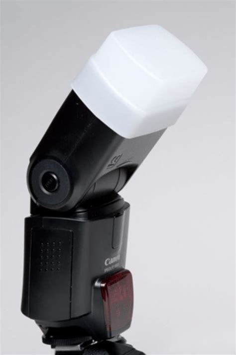 Camera On Flash Diffuser