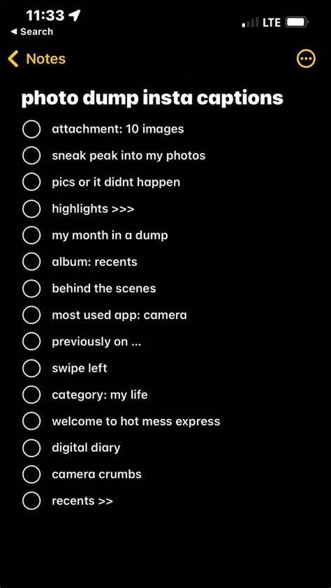 Camera Roll Dump Instagram Names