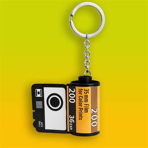 Camera Roll Keychain Diy