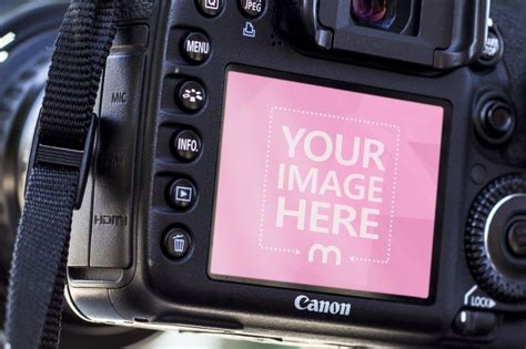 Camera Screen Mockup