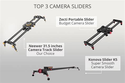 Camera Slider Brands