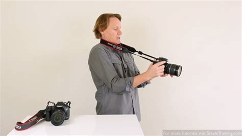Camera Strap In Use