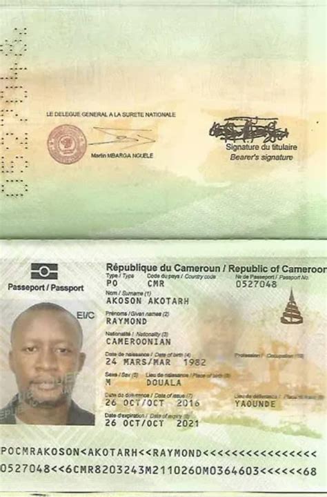 cameroon online passport application