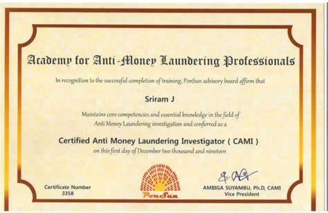 cami certification in india