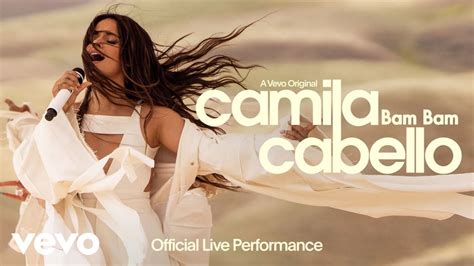 camila cabello bam bam live