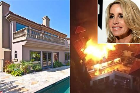 camille grammer house fire