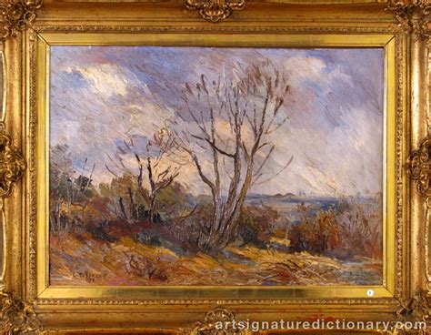 camille pissarro paintings signature