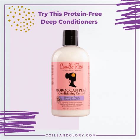 camille rose protein free hair products