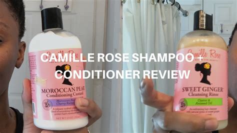 camille rose shampoo and conditioner reviews