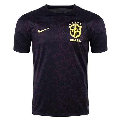 camisa preta do brasil