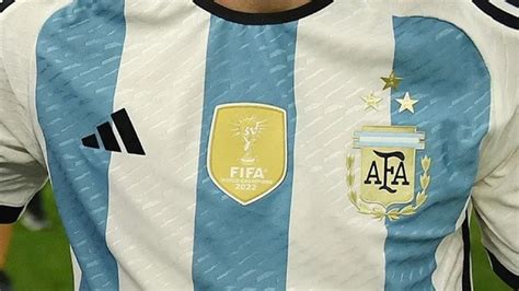 camiseta argentina 2023 3 estrellas