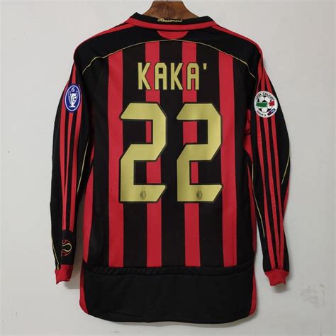 camiseta kaka milan 2007