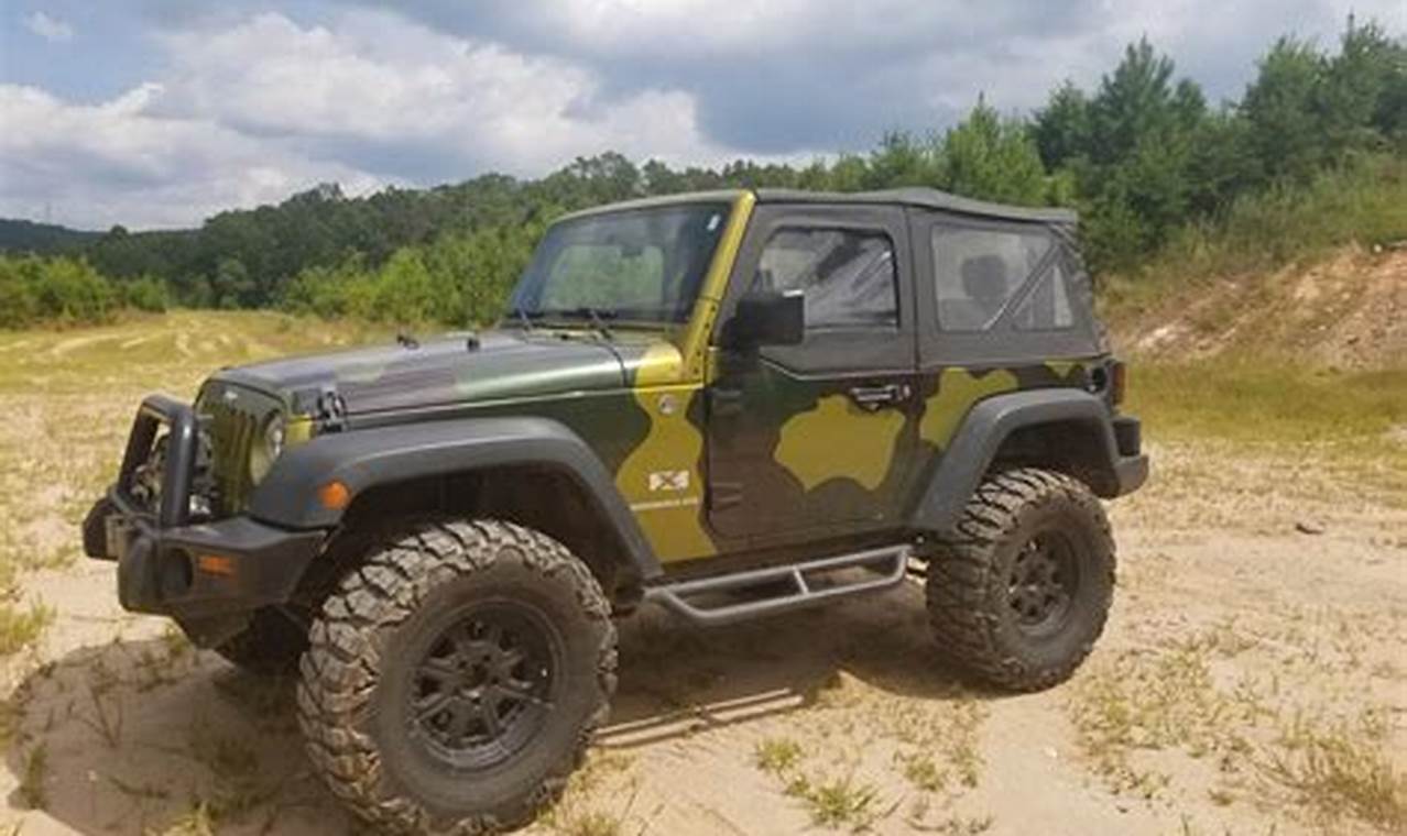 camo jeep for sale