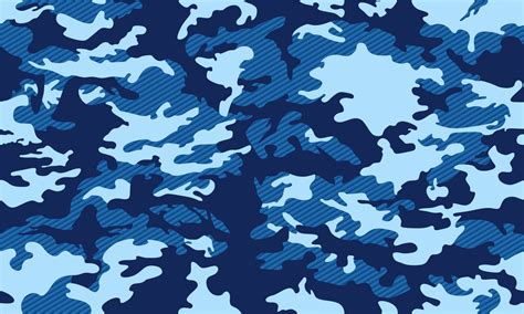 Camo Pattern Blue