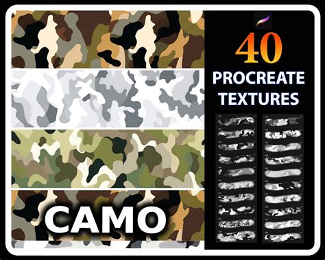 Camo Pattern Procreate