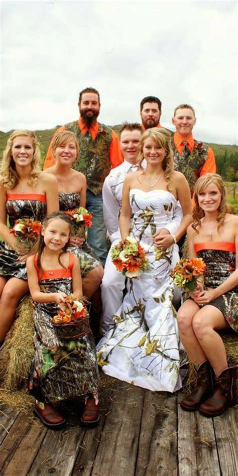 17+ Camo Themed Wedding