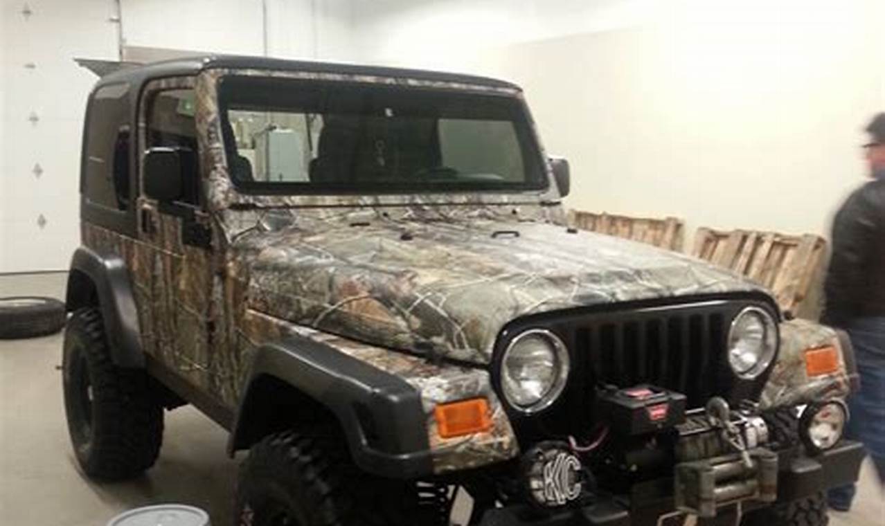 camouflage jeep for sale