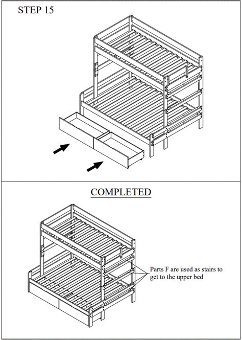 Camp Bunk Bed Assembly Instructions