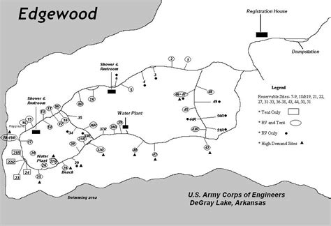 Camp Edgewood Map
