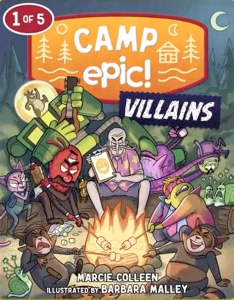 camp epic villains book author