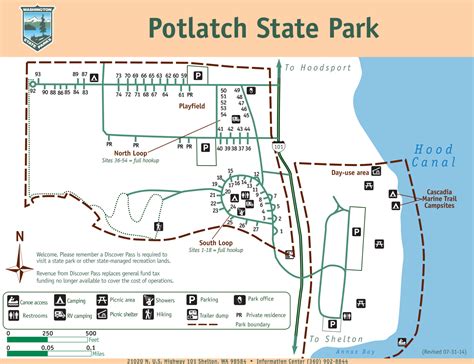 Camp Potlatch Map