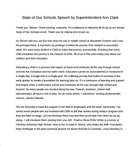 campaign examples for students in school