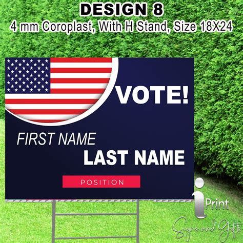 campaign yard signs cheap prices