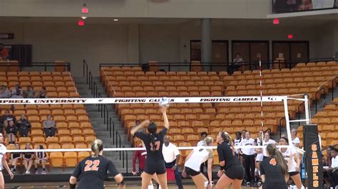 Campbell University Volleyball First Practice YouTube