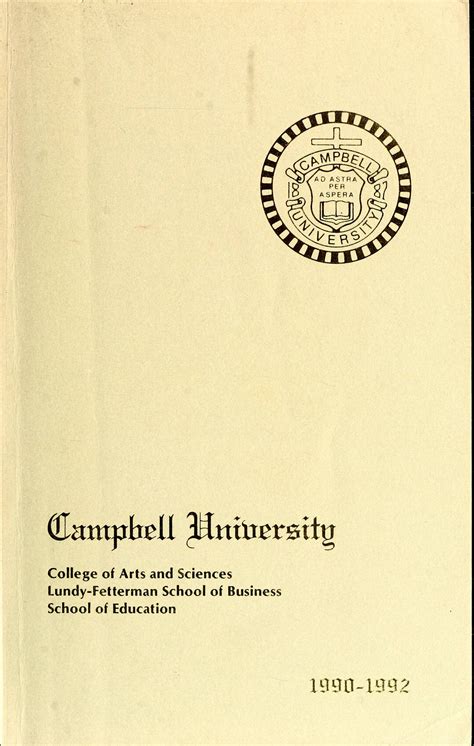 Campbell Course Catalog