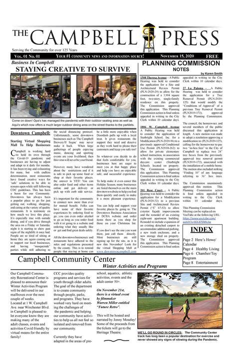 Campbell Express Newspaper