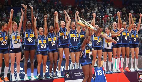 campeonato europeo de voleibol femenino