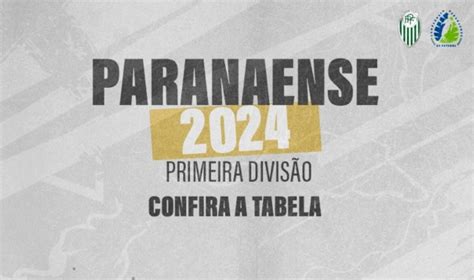 campeonato paranaense 2024 datas