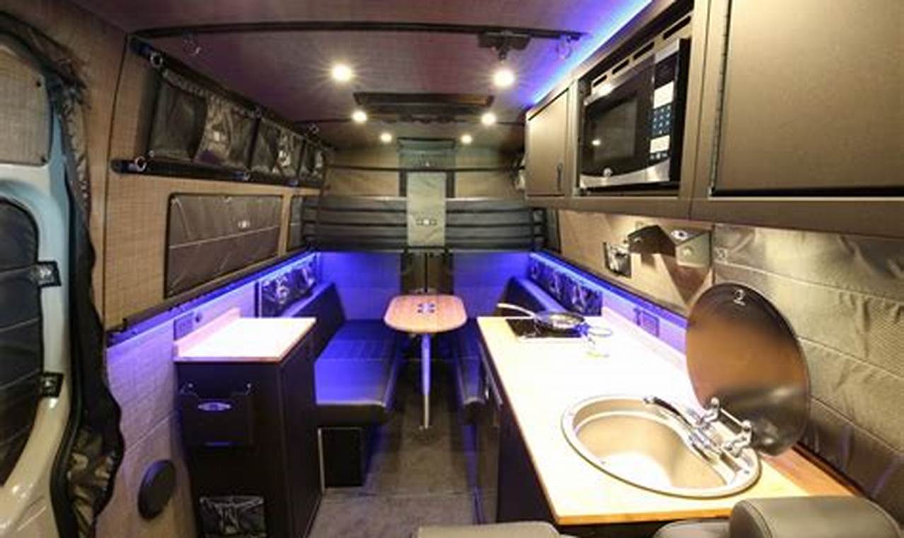 Camper Van Sleeps 4 with Bathroom: A Guide to Selecting the Perfect Vehicle