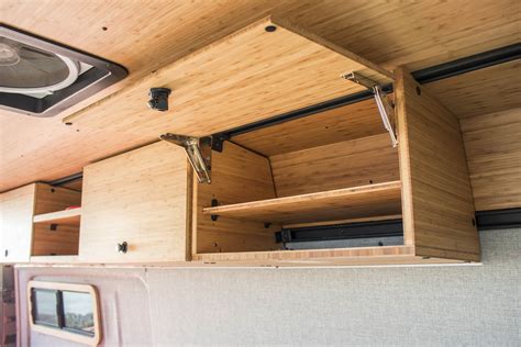 Camper Van Upper Cabinets