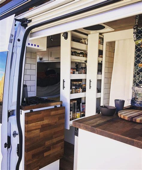 Campervan Wall Storage Ideas