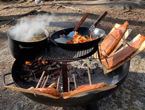 campfire cooking Finland
