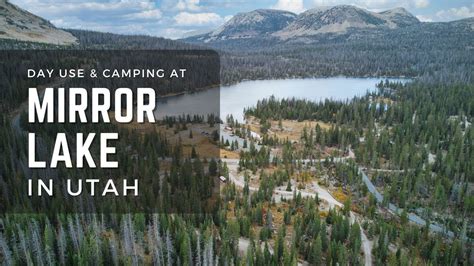 campgrounds near mirror lake utah
