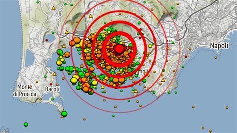 campi flegrei terremoto app